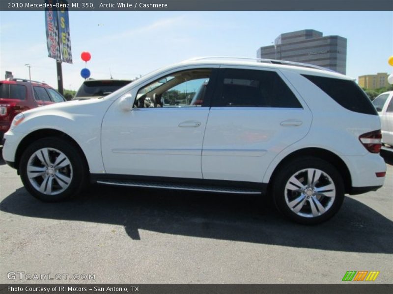 Arctic White / Cashmere 2010 Mercedes-Benz ML 350