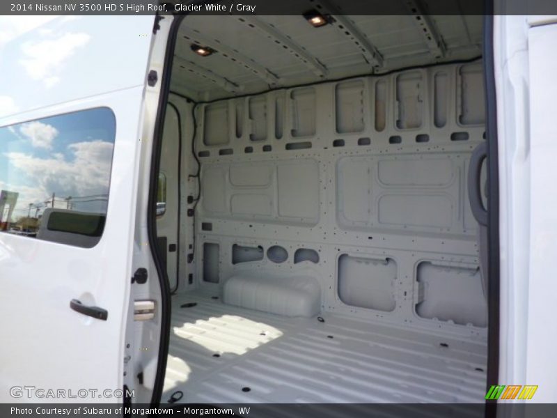 Glacier White / Gray 2014 Nissan NV 3500 HD S High Roof