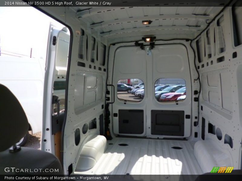 Glacier White / Gray 2014 Nissan NV 3500 HD S High Roof