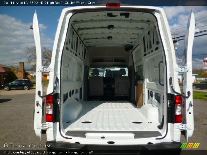 Glacier White / Gray 2014 Nissan NV 3500 HD S High Roof