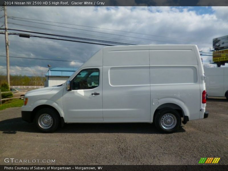 Glacier White / Gray 2014 Nissan NV 2500 HD S High Roof