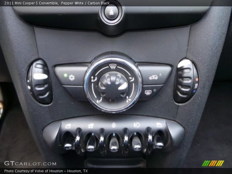 Pepper White / Carbon Black 2011 Mini Cooper S Convertible