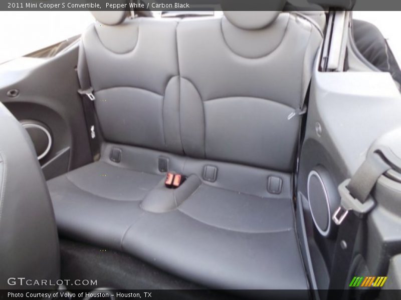 Pepper White / Carbon Black 2011 Mini Cooper S Convertible
