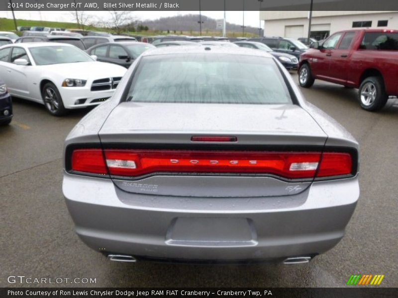 Billet Silver Metallic / Black 2014 Dodge Charger R/T AWD