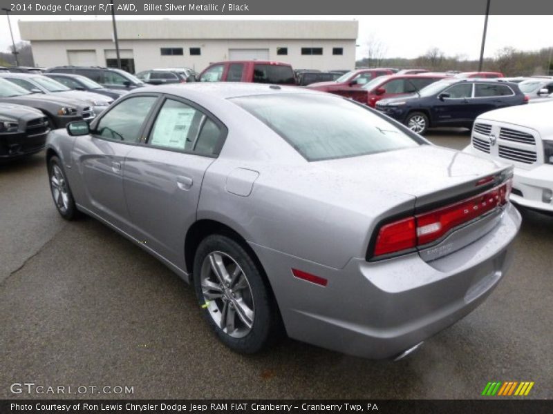 Billet Silver Metallic / Black 2014 Dodge Charger R/T AWD