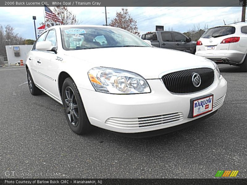 White Opal / Titanium Gray 2006 Buick Lucerne CXL