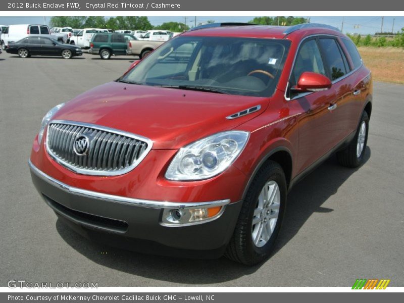 Crystal Red Tintcoat / Cashmere 2012 Buick Enclave FWD