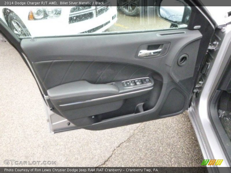 Billet Silver Metallic / Black 2014 Dodge Charger R/T AWD