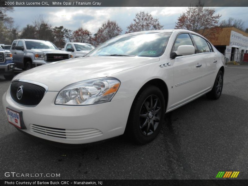 White Opal / Titanium Gray 2006 Buick Lucerne CXL