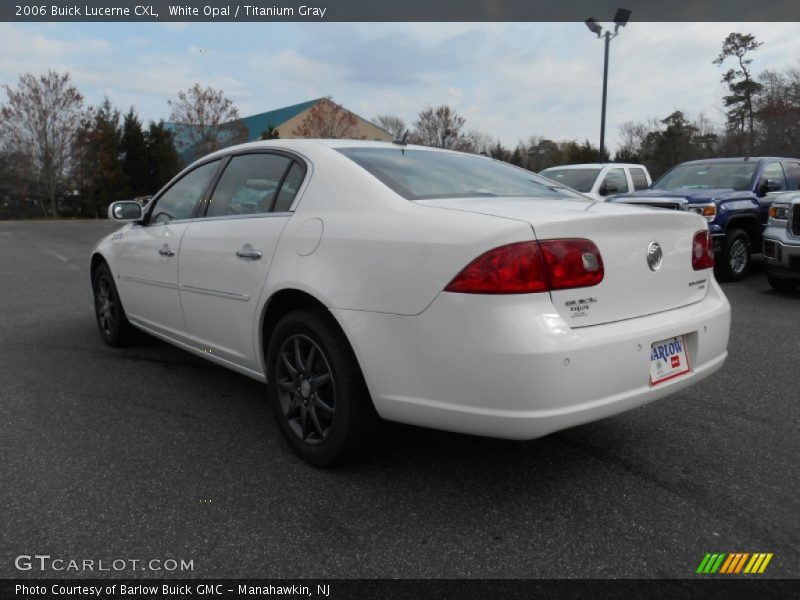White Opal / Titanium Gray 2006 Buick Lucerne CXL