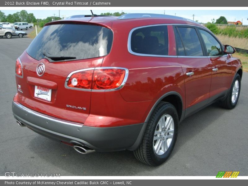 Crystal Red Tintcoat / Cashmere 2012 Buick Enclave FWD