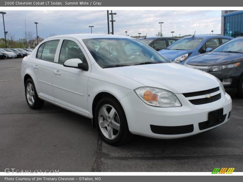 Summit White / Gray 2006 Chevrolet Cobalt LT Sedan