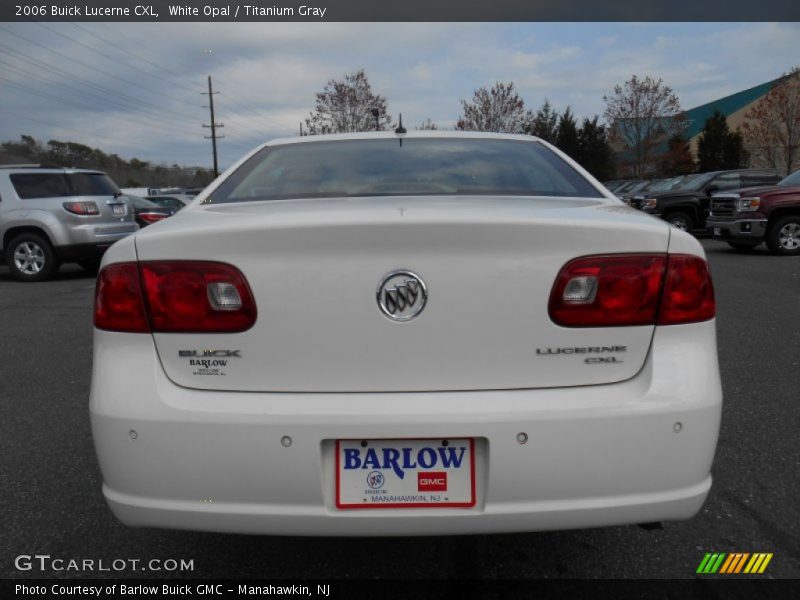 White Opal / Titanium Gray 2006 Buick Lucerne CXL