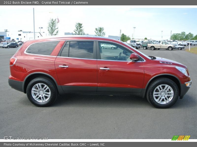 Crystal Red Tintcoat / Cashmere 2012 Buick Enclave FWD