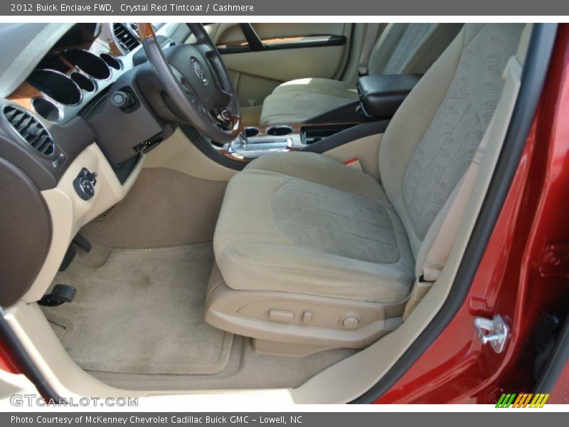 Crystal Red Tintcoat / Cashmere 2012 Buick Enclave FWD