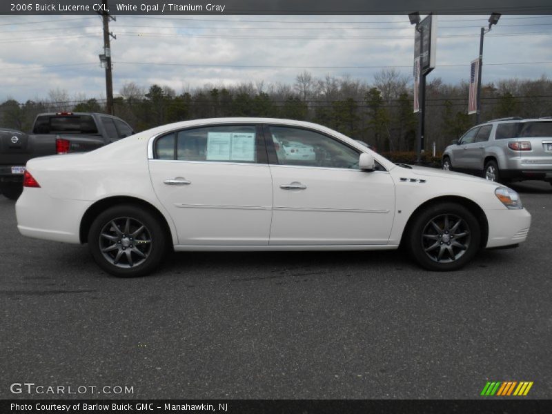 White Opal / Titanium Gray 2006 Buick Lucerne CXL