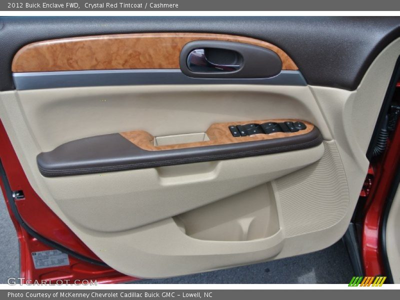 Crystal Red Tintcoat / Cashmere 2012 Buick Enclave FWD