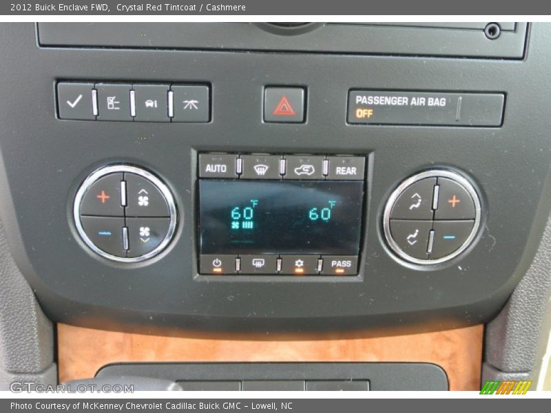Crystal Red Tintcoat / Cashmere 2012 Buick Enclave FWD