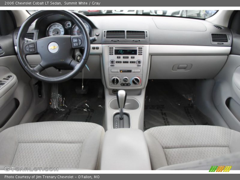 Summit White / Gray 2006 Chevrolet Cobalt LT Sedan