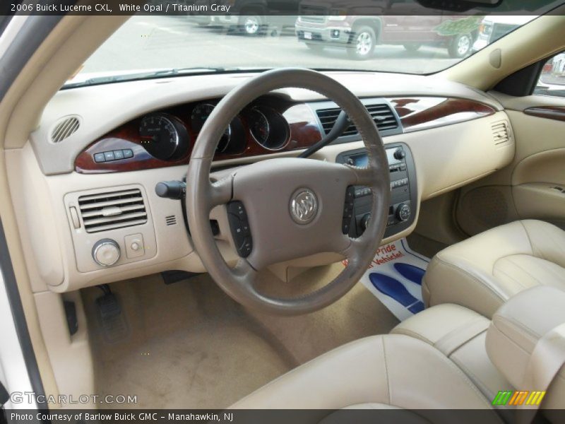 White Opal / Titanium Gray 2006 Buick Lucerne CXL