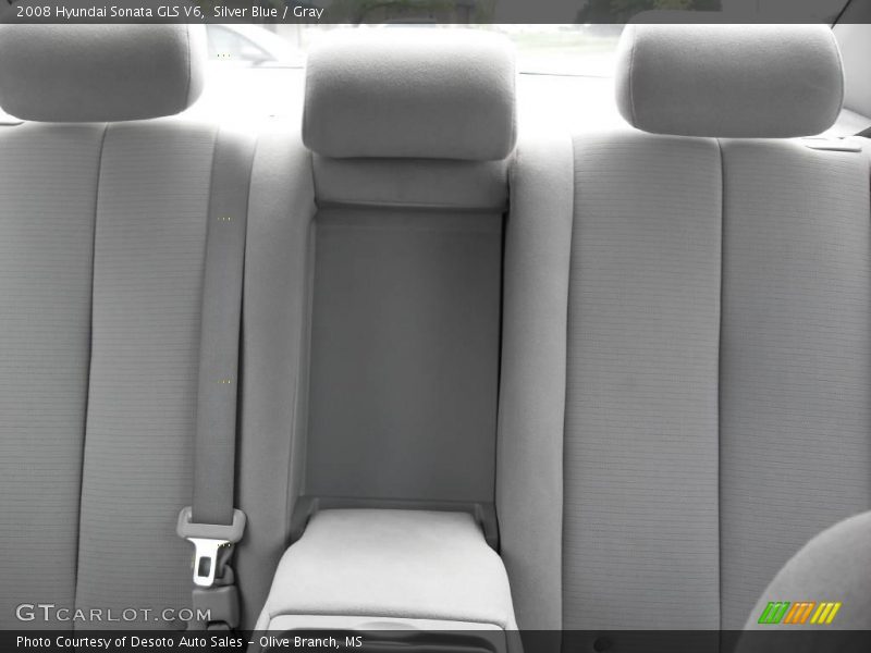 Silver Blue / Gray 2008 Hyundai Sonata GLS V6