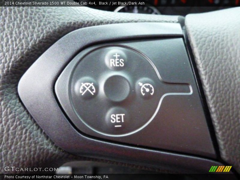 Black / Jet Black/Dark Ash 2014 Chevrolet Silverado 1500 WT Double Cab 4x4