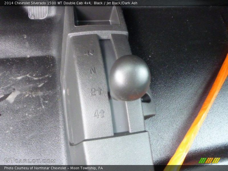 Black / Jet Black/Dark Ash 2014 Chevrolet Silverado 1500 WT Double Cab 4x4