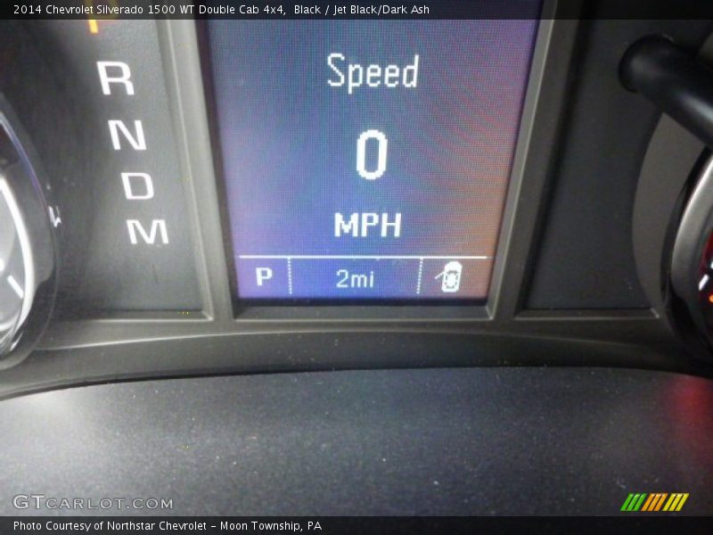 Black / Jet Black/Dark Ash 2014 Chevrolet Silverado 1500 WT Double Cab 4x4