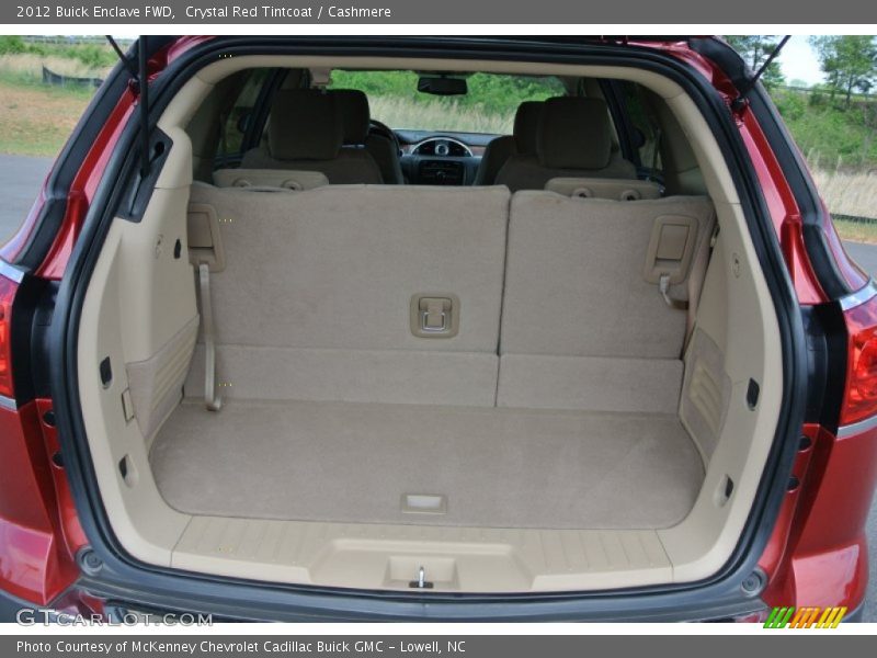 Crystal Red Tintcoat / Cashmere 2012 Buick Enclave FWD