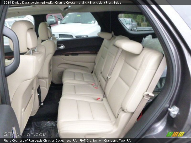 Granite Crystal Metallic / Black/Light Frost Beige 2014 Dodge Durango Limited AWD