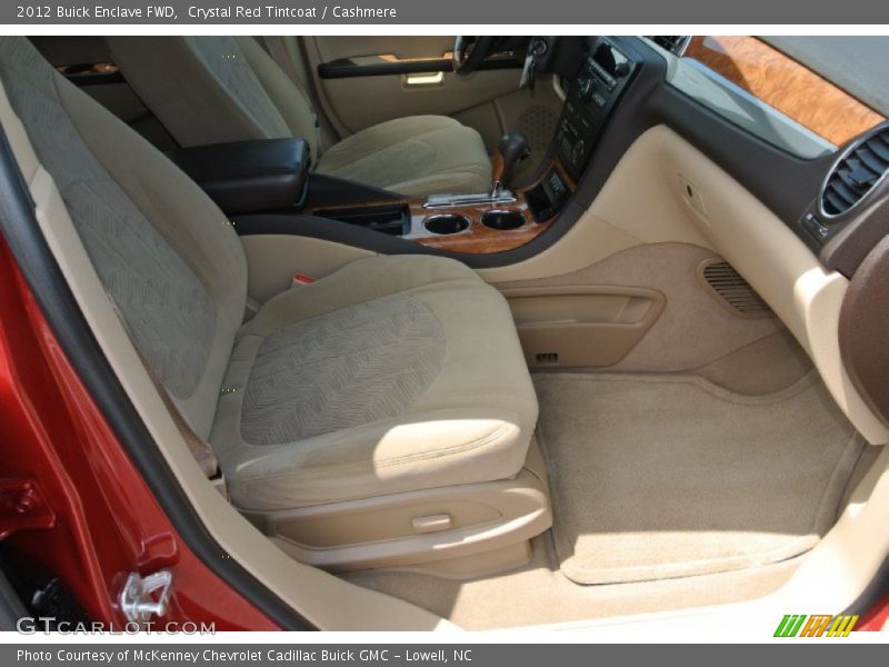 Crystal Red Tintcoat / Cashmere 2012 Buick Enclave FWD