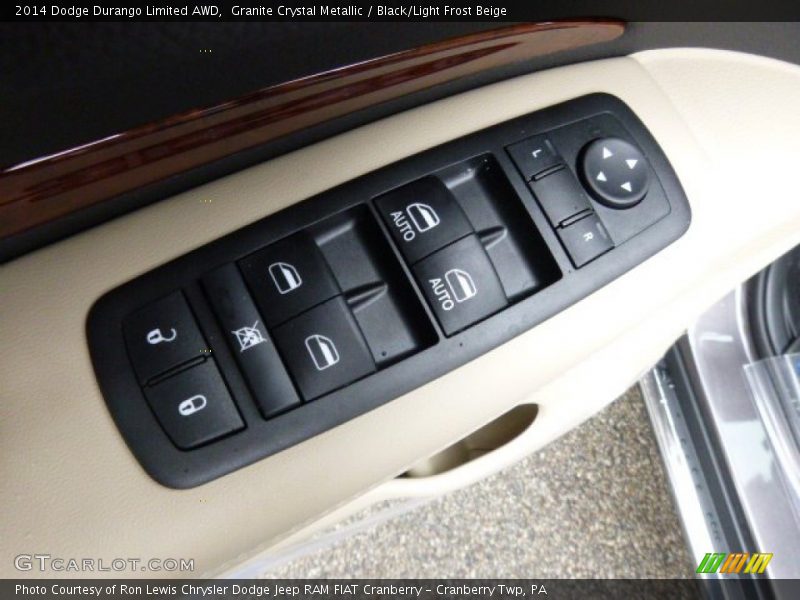 Granite Crystal Metallic / Black/Light Frost Beige 2014 Dodge Durango Limited AWD
