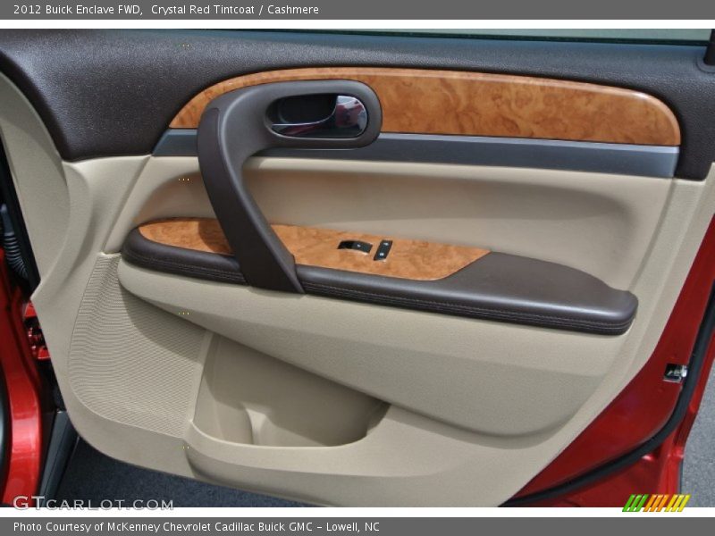 Crystal Red Tintcoat / Cashmere 2012 Buick Enclave FWD