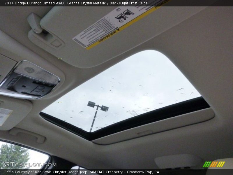 Granite Crystal Metallic / Black/Light Frost Beige 2014 Dodge Durango Limited AWD