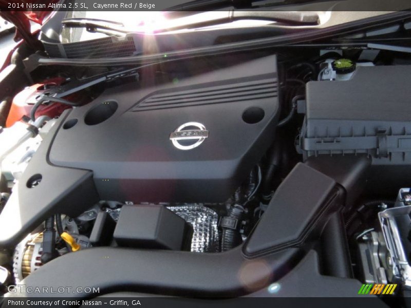 Cayenne Red / Beige 2014 Nissan Altima 2.5 SL