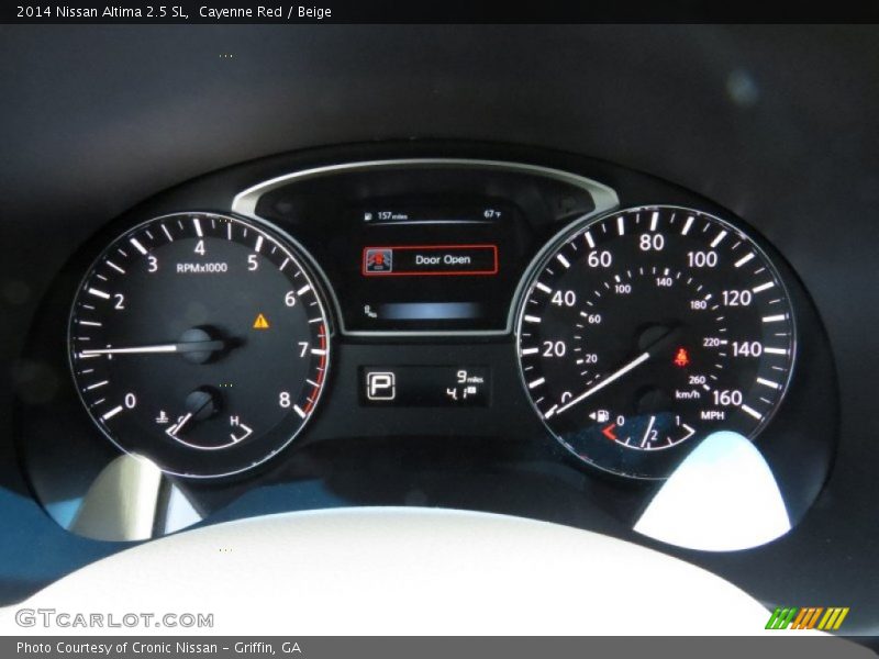 Cayenne Red / Beige 2014 Nissan Altima 2.5 SL