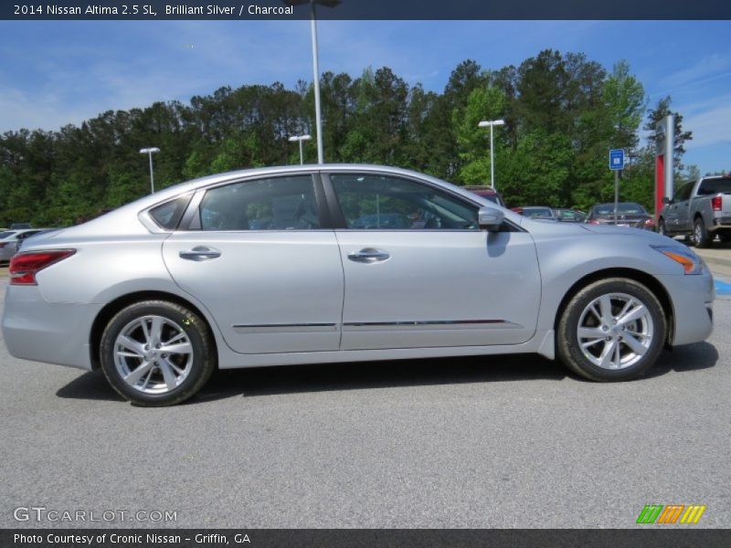 Brilliant Silver / Charcoal 2014 Nissan Altima 2.5 SL