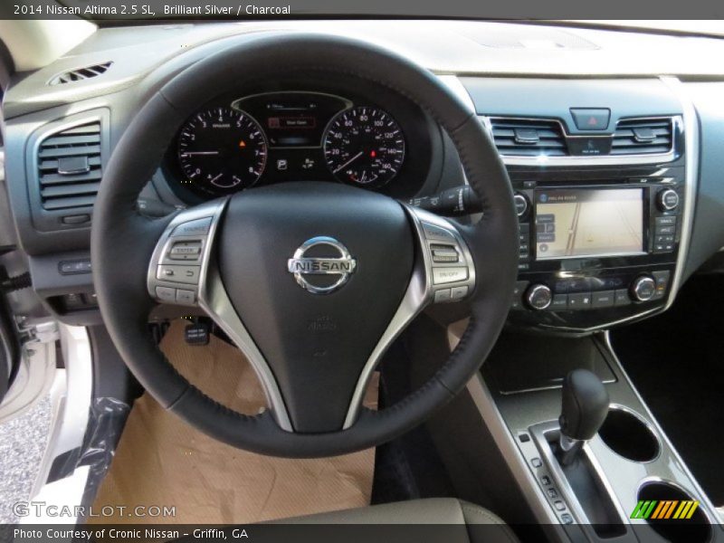 Brilliant Silver / Charcoal 2014 Nissan Altima 2.5 SL