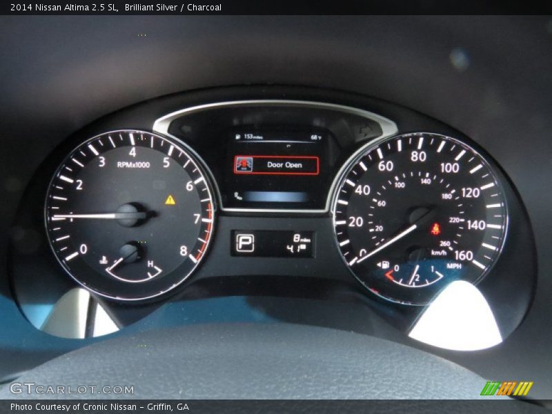 Brilliant Silver / Charcoal 2014 Nissan Altima 2.5 SL