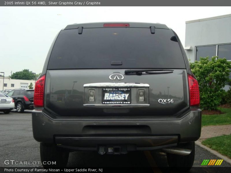 Silver Graphite Gray / Graphite 2005 Infiniti QX 56 4WD