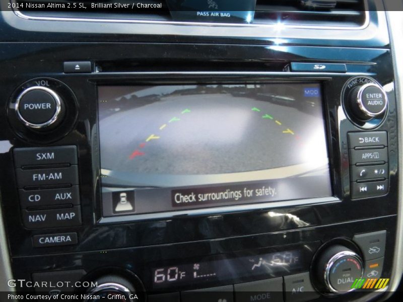 Brilliant Silver / Charcoal 2014 Nissan Altima 2.5 SL