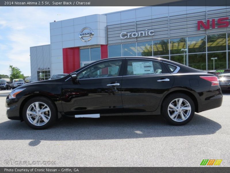 Super Black / Charcoal 2014 Nissan Altima 2.5 SV
