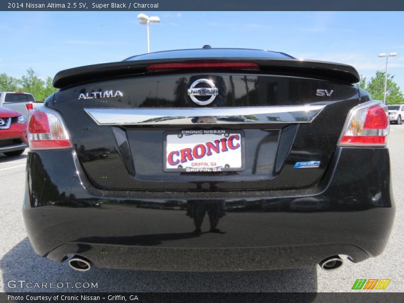 Super Black / Charcoal 2014 Nissan Altima 2.5 SV