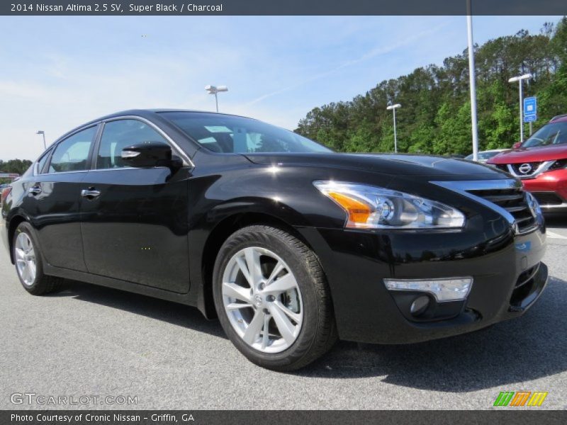 Super Black / Charcoal 2014 Nissan Altima 2.5 SV