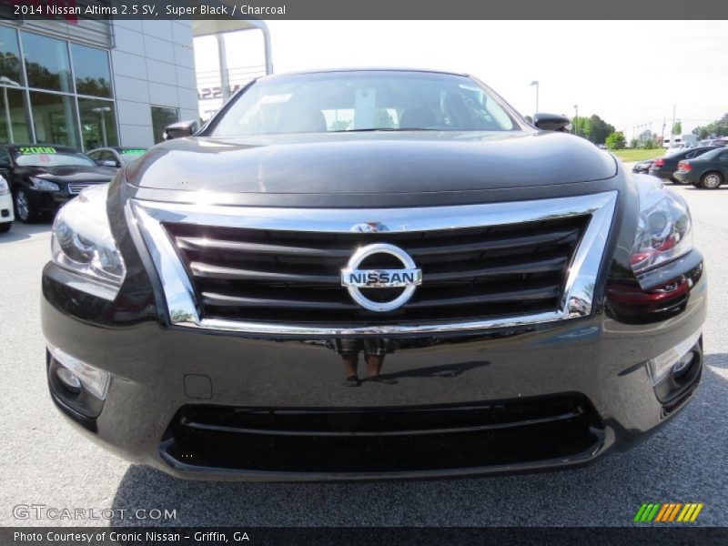 Super Black / Charcoal 2014 Nissan Altima 2.5 SV