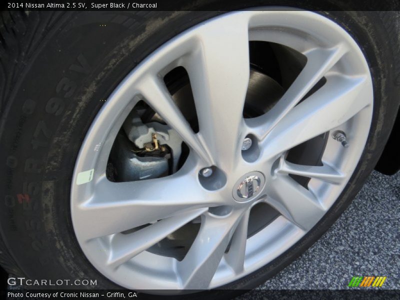Super Black / Charcoal 2014 Nissan Altima 2.5 SV