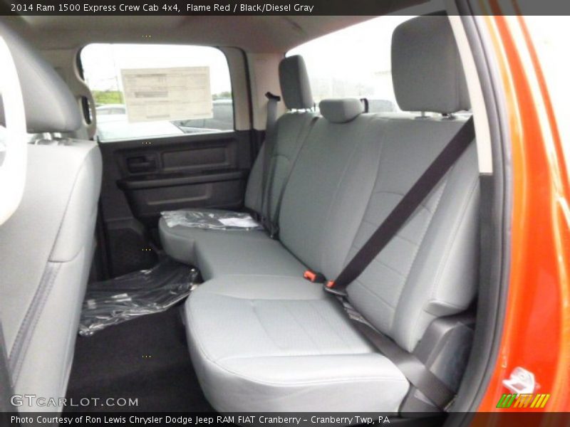 Flame Red / Black/Diesel Gray 2014 Ram 1500 Express Crew Cab 4x4