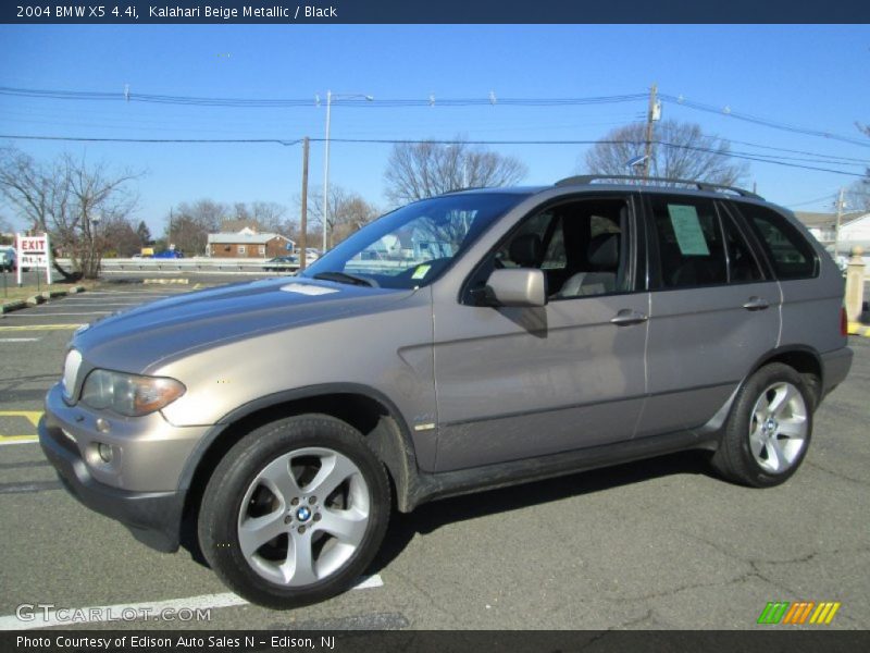 Kalahari Beige Metallic / Black 2004 BMW X5 4.4i