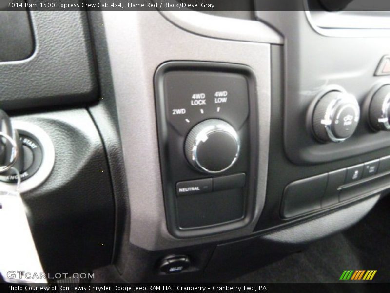 Flame Red / Black/Diesel Gray 2014 Ram 1500 Express Crew Cab 4x4