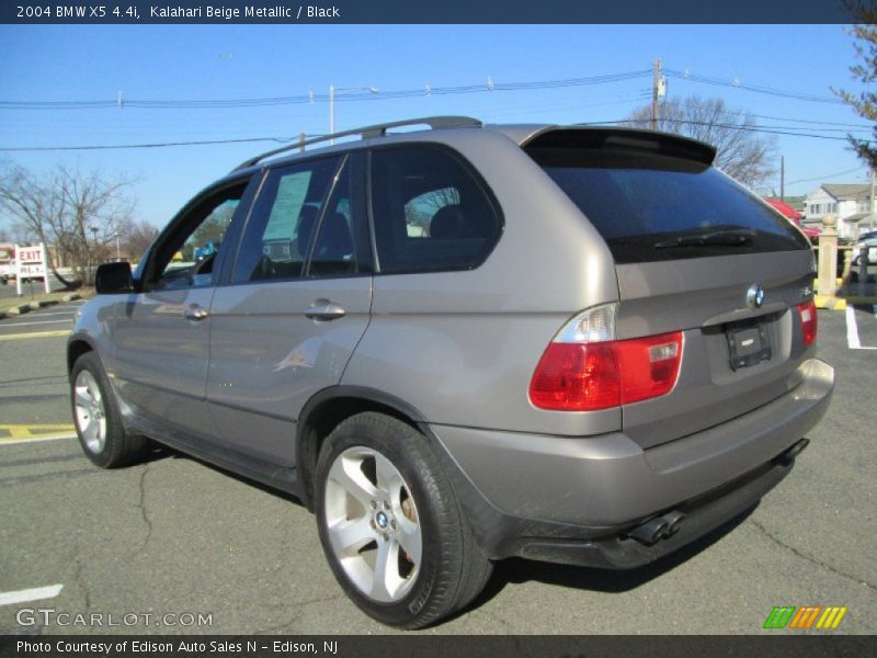 Kalahari Beige Metallic / Black 2004 BMW X5 4.4i